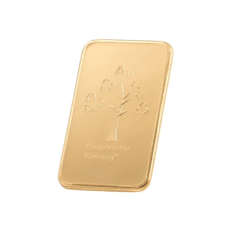 Metalor guldbarre stanset 1 g - Image 4