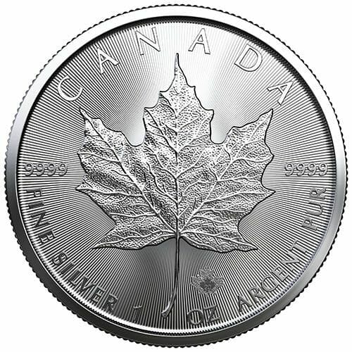 Lignende Bebrejde vulkansk Maple Leaf Sølv 1 oz 25 stk mønt-rør - Nyfortuna