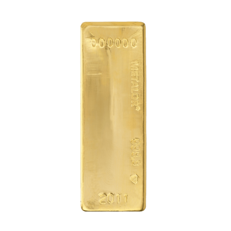 Metalor Guldbarre klassisk 400 oz - Image 2