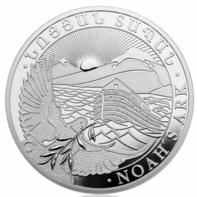 noahs ark sølvmønt