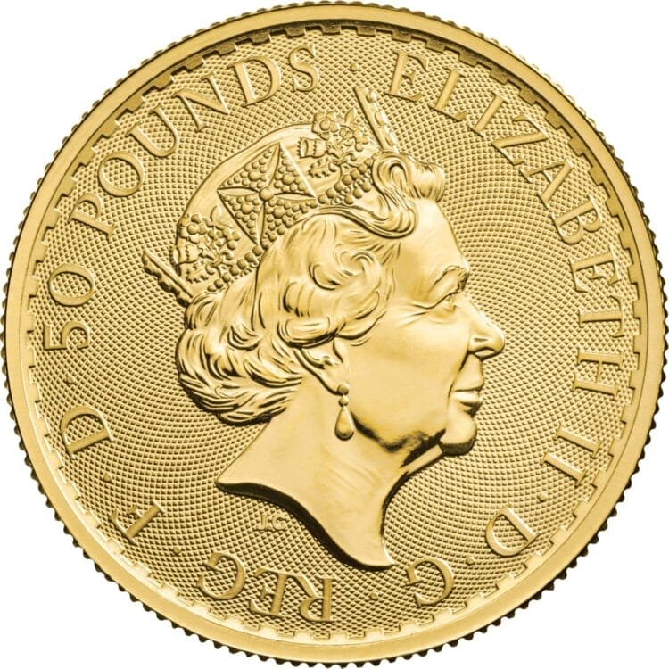 1/2 oz britannia guldmønt