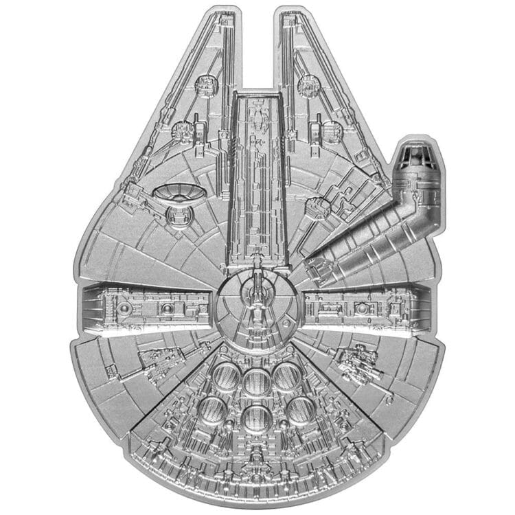 Star Wars millenium falcon mønt